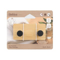 Bamboo Concave Double Hook – Black