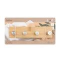 Bamboo Concave Four Hook – Stainless Steel