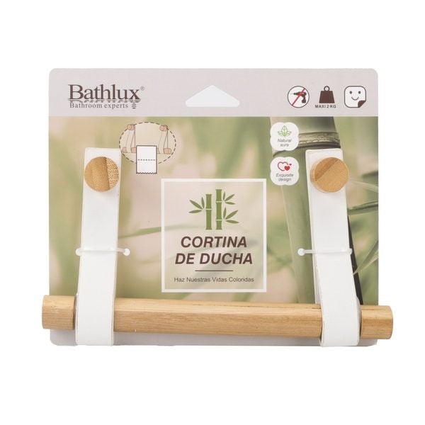 Bamboo Tissue Holder – White