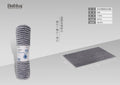 Gray Dream Style Chenille Mat 4575CM