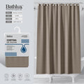 Light Coffee Three Vertical and Horizontal Dot Fabric S…