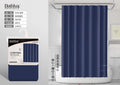New Dark Blue EVA Shower Curtain 180180